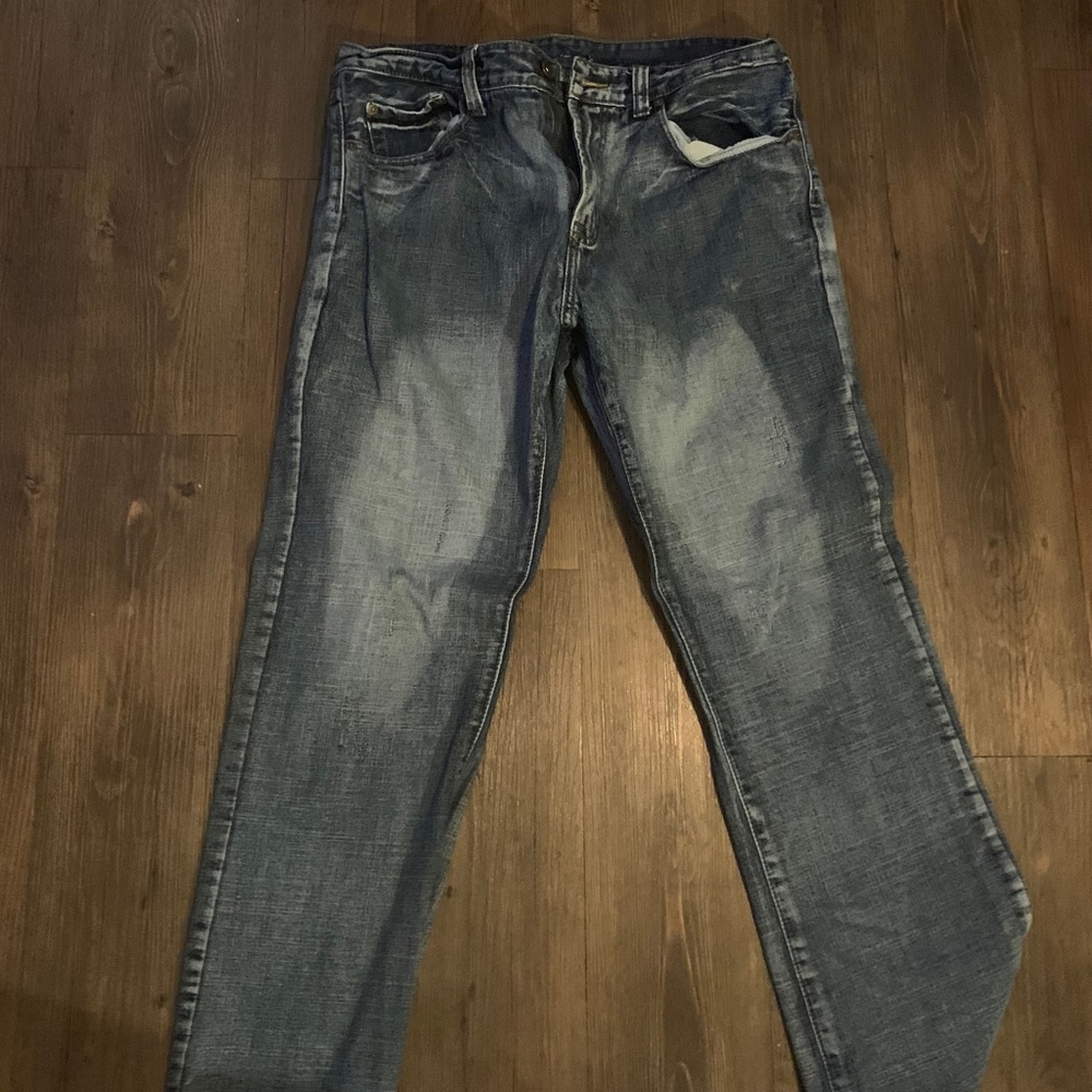 Faded Blue Jeans